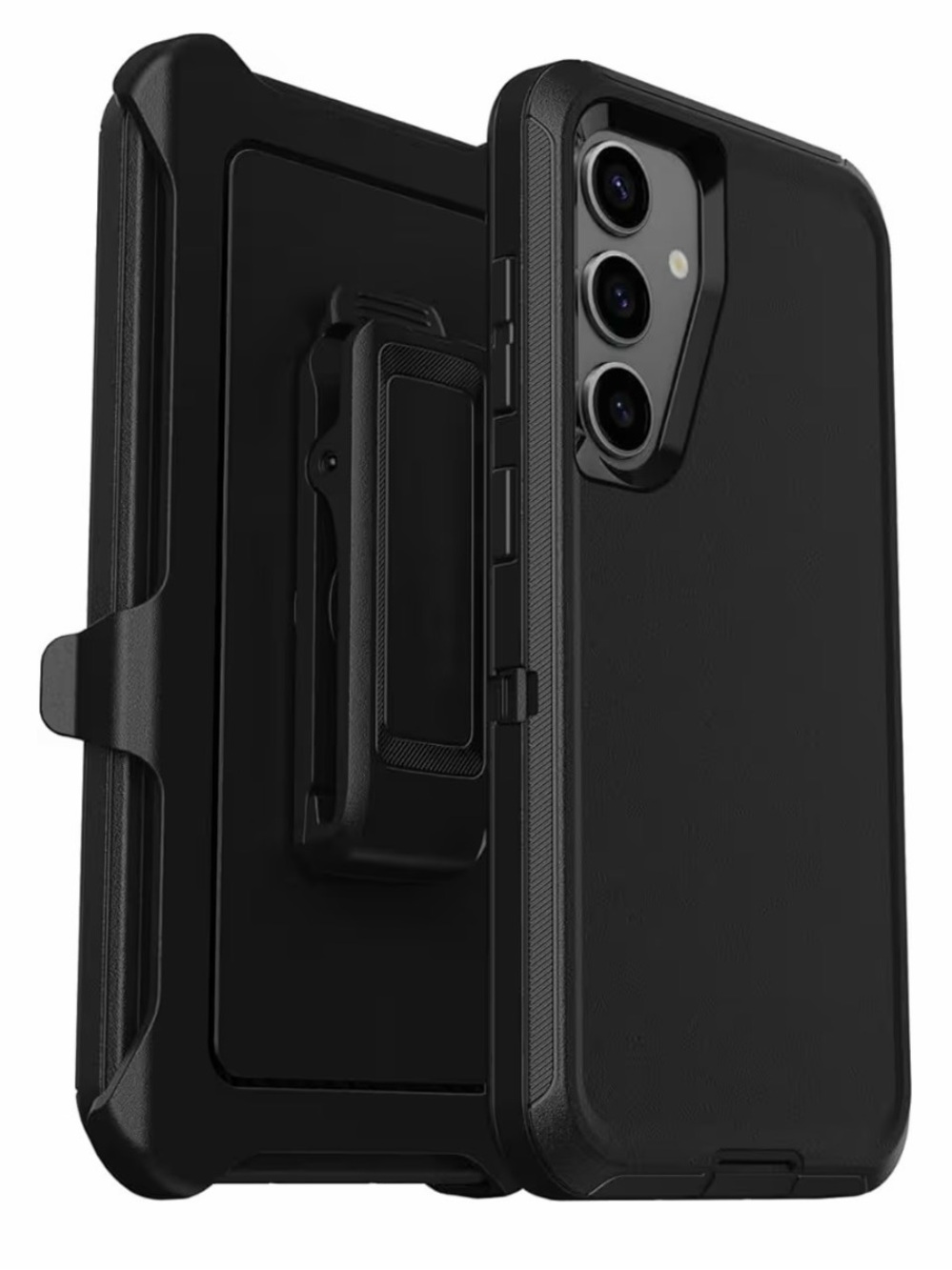 Samsung Galaxy S24 Plus Defender Black Series Case & Clip ✅✅🔥🔥🔥🔥